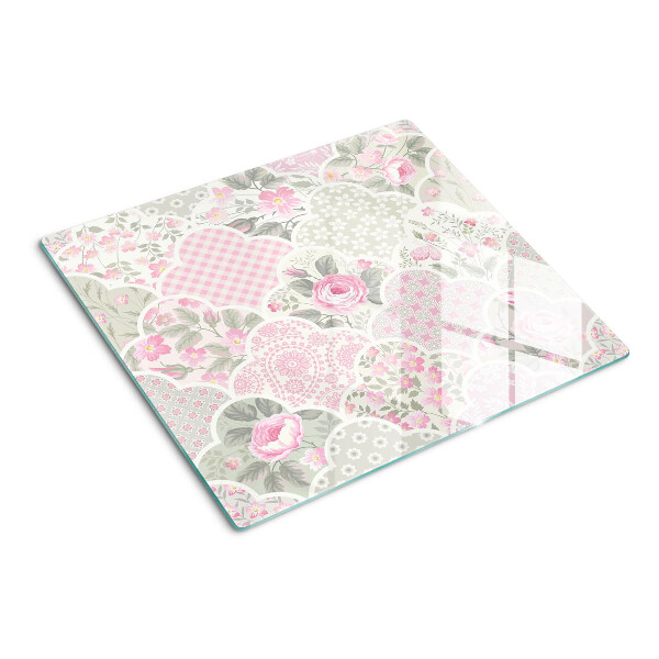 Tabla para cortar Estampado floral en tonos pastel