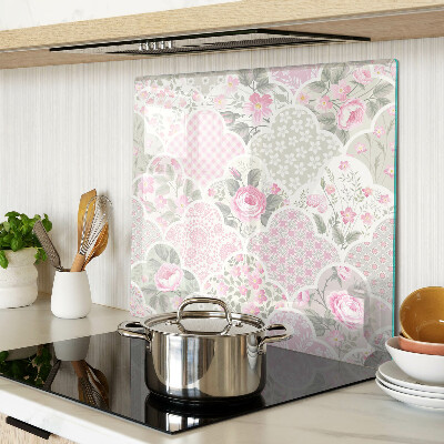 Tabla para cortar Estampado floral en tonos pastel