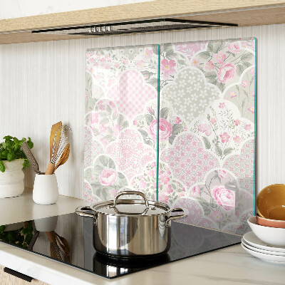 Tabla para cortar Estampado floral en tonos pastel