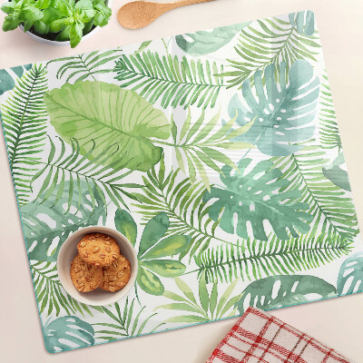 Tabla para cortar Motivo vegetal con hojas