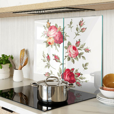 Tabla para cortar Rosas vintage