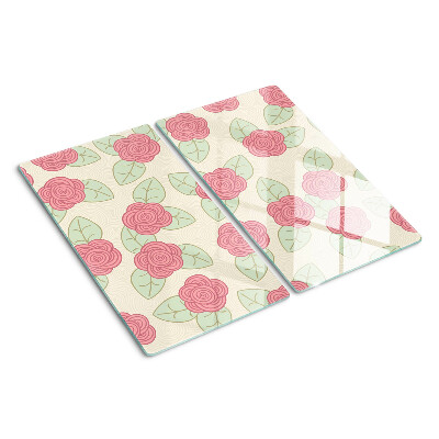 Tabla para cortar Rosas en las hojas