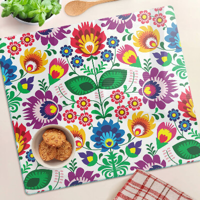 Tabla para cortar Patrón floral popular