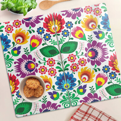 Tabla para cortar Patrón floral popular