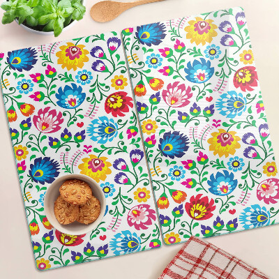 Tabla para cortar Patrón floral popular