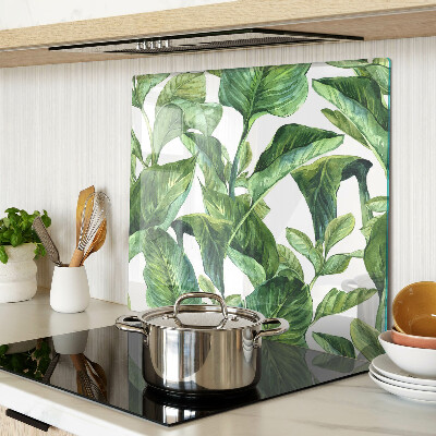Tabla para cortar Hojas de plantas tropicales