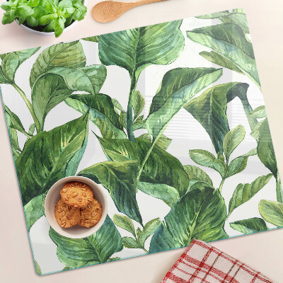 Tabla para cortar Hojas de plantas tropicales