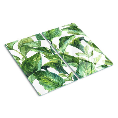 Tabla para cortar Hojas de plantas tropicales