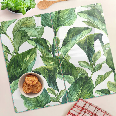 Tabla para cortar Hojas de plantas tropicales