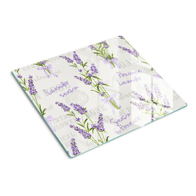 Tabla para cortar Letras provenzales y lavanda
