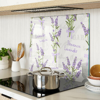 Tabla para cortar Letras provenzales y lavanda