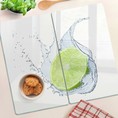 Tabla para cortar Limón en agua