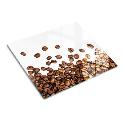 Tabla de cortar de cristal Granos de café