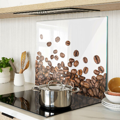 Tabla de cortar de cristal Granos de café