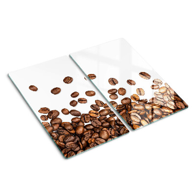 Tabla de cortar de cristal Granos de café