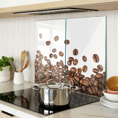 Tabla de cortar de cristal Granos de café