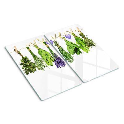 Tabla para cortar Hierbas en una cuerda