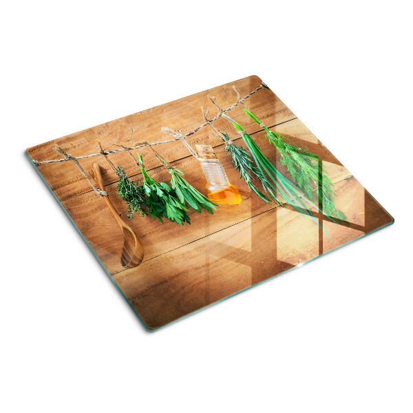 Tabla para cortar Hierbas en la cocina