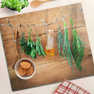 Tabla para cortar Hierbas en la cocina
