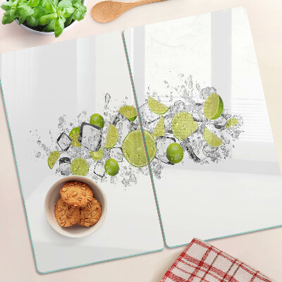 Tabla para cortar Limones y hielo