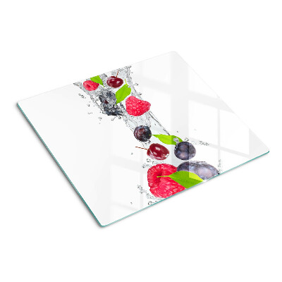 Tabla para cortar Fruta en agua