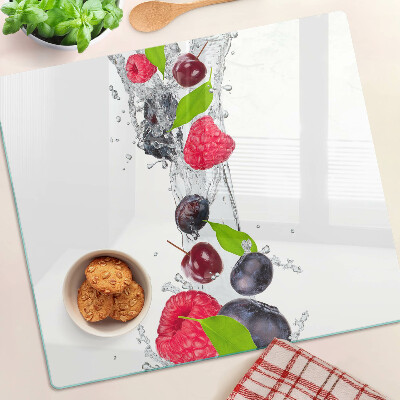 Tabla para cortar Fruta en agua
