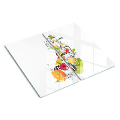 Tabla para cortar Fruta en agua