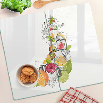 Tabla para cortar Fruta en agua