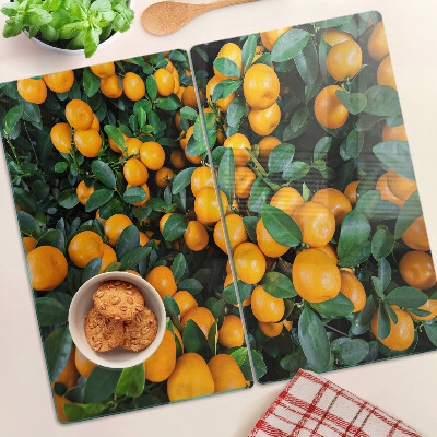 Tabla para cortar Mandarinas en las ramas