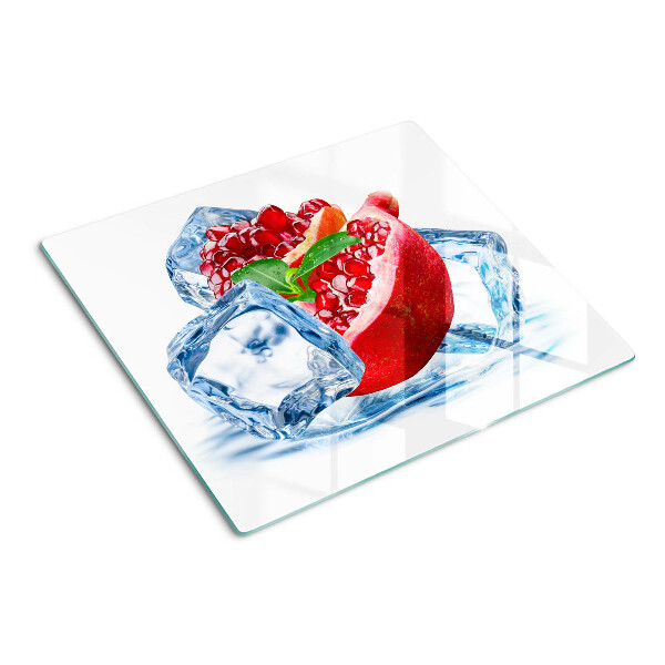 Tabla para cortar Granada en hielo