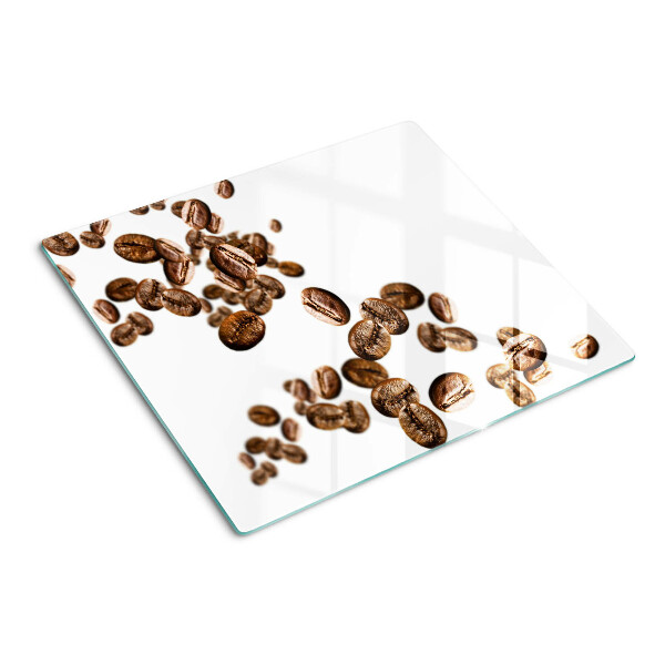 Tabla para cortar Granos de café en movimiento