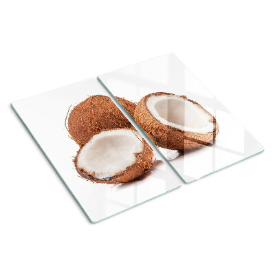 Tabla de cortar de cristal Moscas del coco
