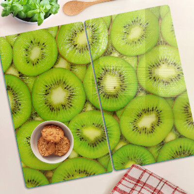 Tabla para cortar rodajas de kiwi