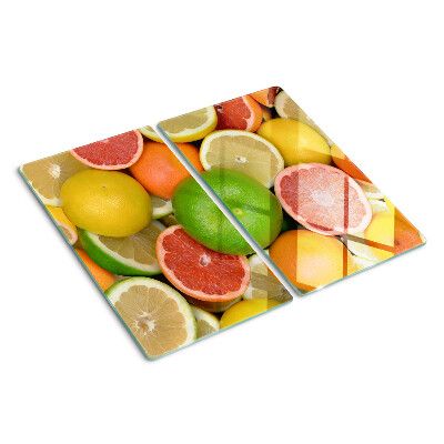 Tabla para cortar Frutas cítricas en colores