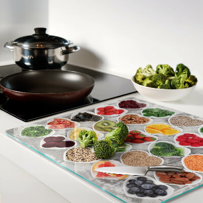 Tabla para cortar Frutas y verduras en corazones