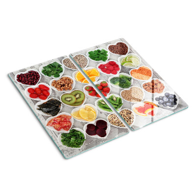 Tabla para cortar Frutas y verduras en corazones