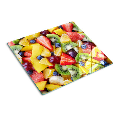 Tabla de cortar de cristal Ensalada de fruta