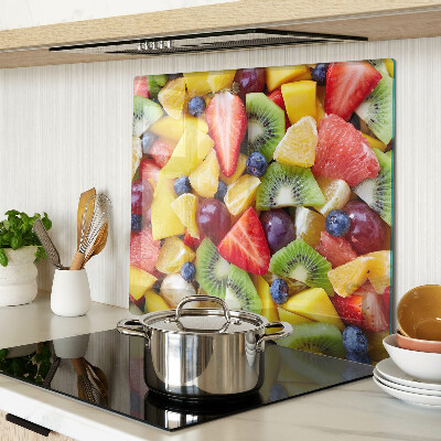 Tabla de cortar de cristal Ensalada de fruta