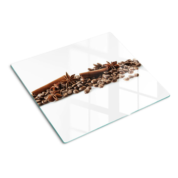 Tabla de cortar de cristal Café y especias
