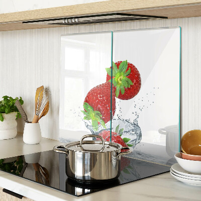 Tabla para cortar Fresas en agua
