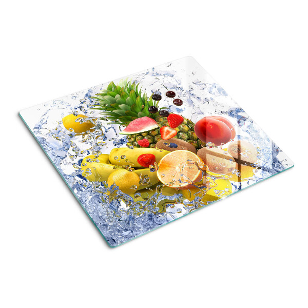 Tabla para cortar Fruta en agua