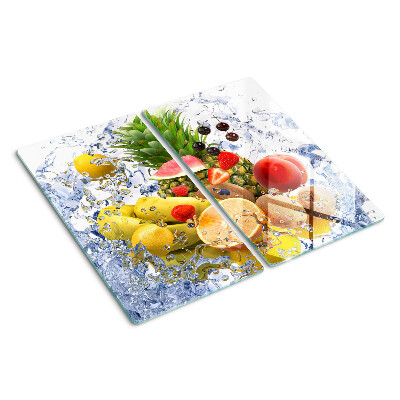 Tabla para cortar Fruta en agua
