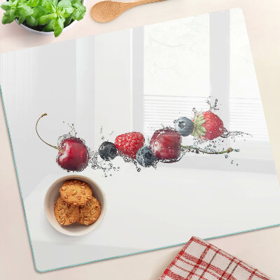 Tabla para cortar Fruta en agua