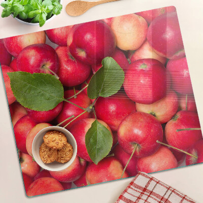 Tabla de cortar de cristal Manzanas en diferentes tonos