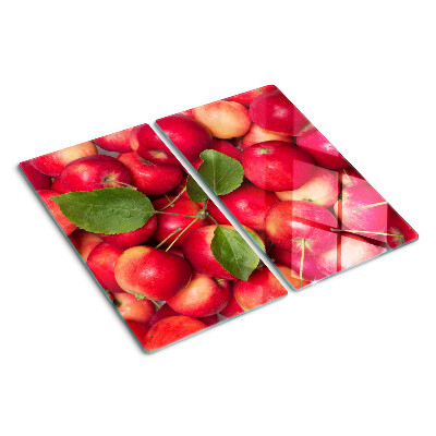 Tabla de cortar de cristal Manzanas en diferentes tonos