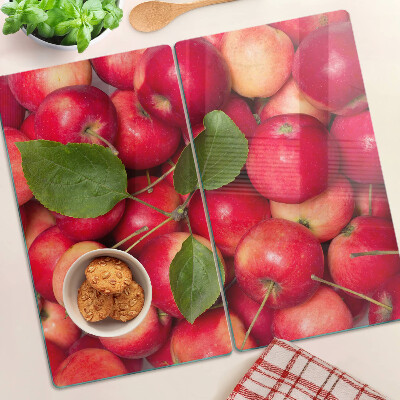 Tabla de cortar de cristal Manzanas en diferentes tonos