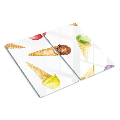 Tabla para cortar Helado en cono de waffle