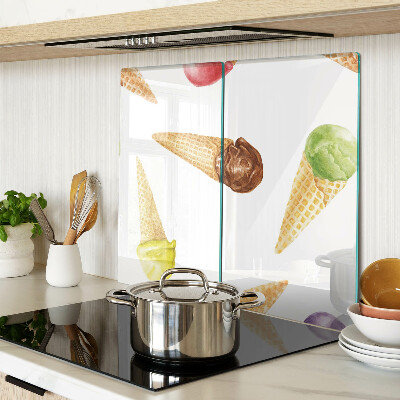 Tabla para cortar Helado en cono de waffle