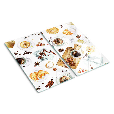 Tabla para cortar Delicias de café y productos horneados