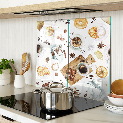 Tabla para cortar Delicias de café y productos horneados